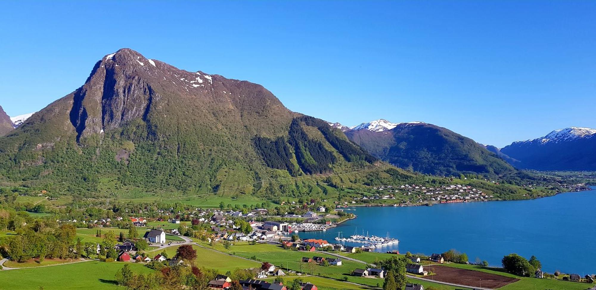 Rosendal Fjordhotel Exterior foto